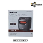 Wewarm 1500 Electric Cabinet Infrared Space Heater With Remote Control. Fixed Price $37.43.