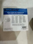 Kozy World Wall Heater Blower 20-6127, Pack Of. Fixed Price $35.00.